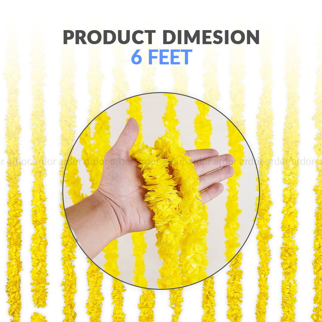 12 Pc Artificial Wedding Garland – Floral Decor for Weddings & Events