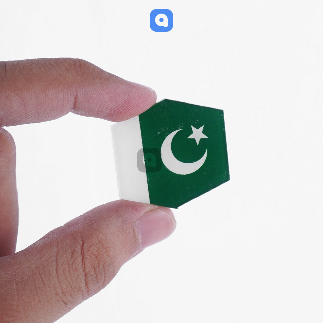 Pack of 12 - Pakistan Day Flags