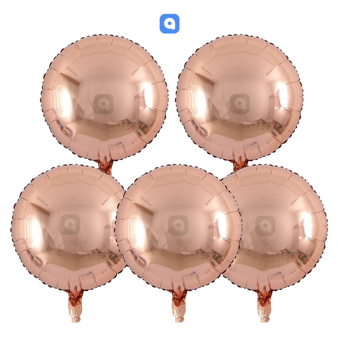 3D Orbz Foil Balloon Set (5 Pcs) – Premium Party Balloons Pakistan