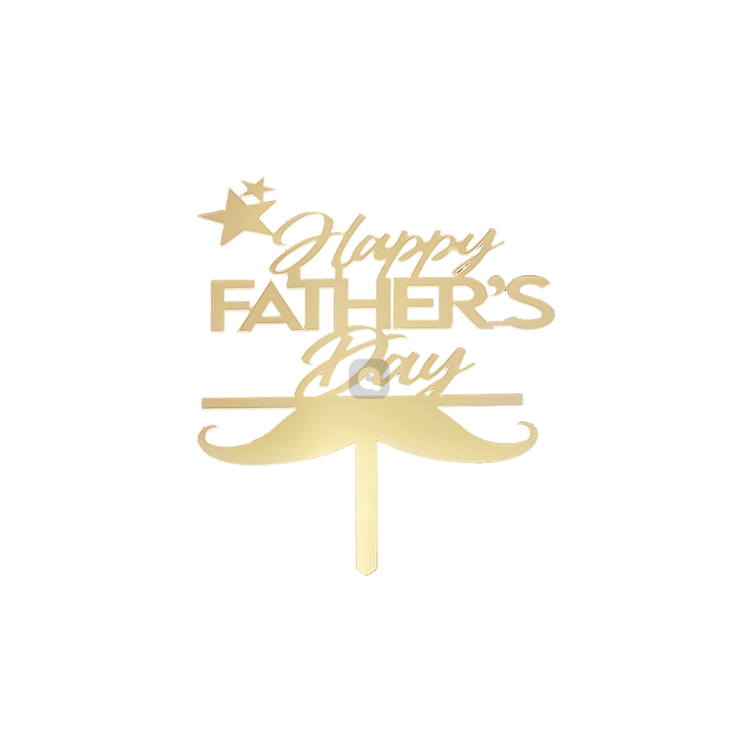 Happy Fathers day Cake Toppers