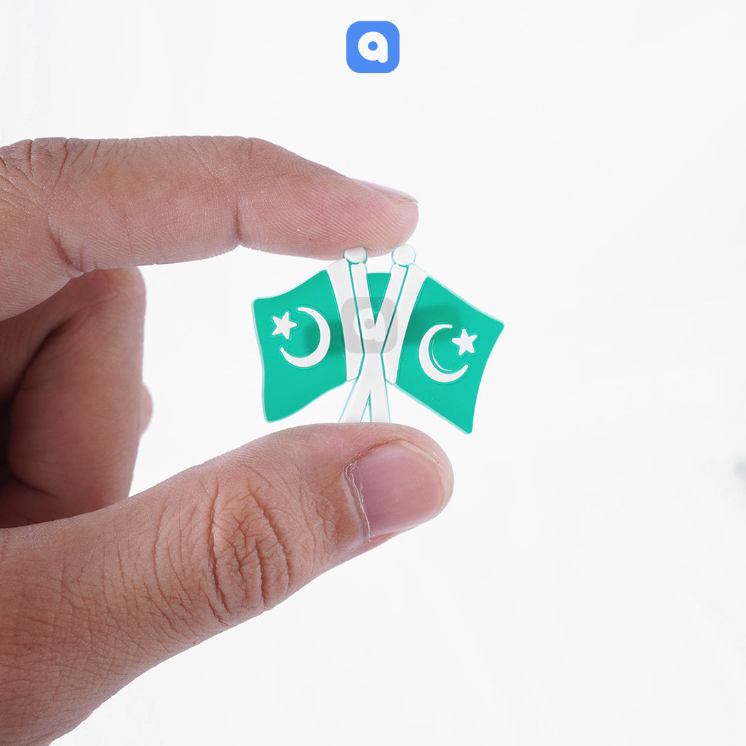 Pack of 24 - 14th August Badges - Rubber Badges