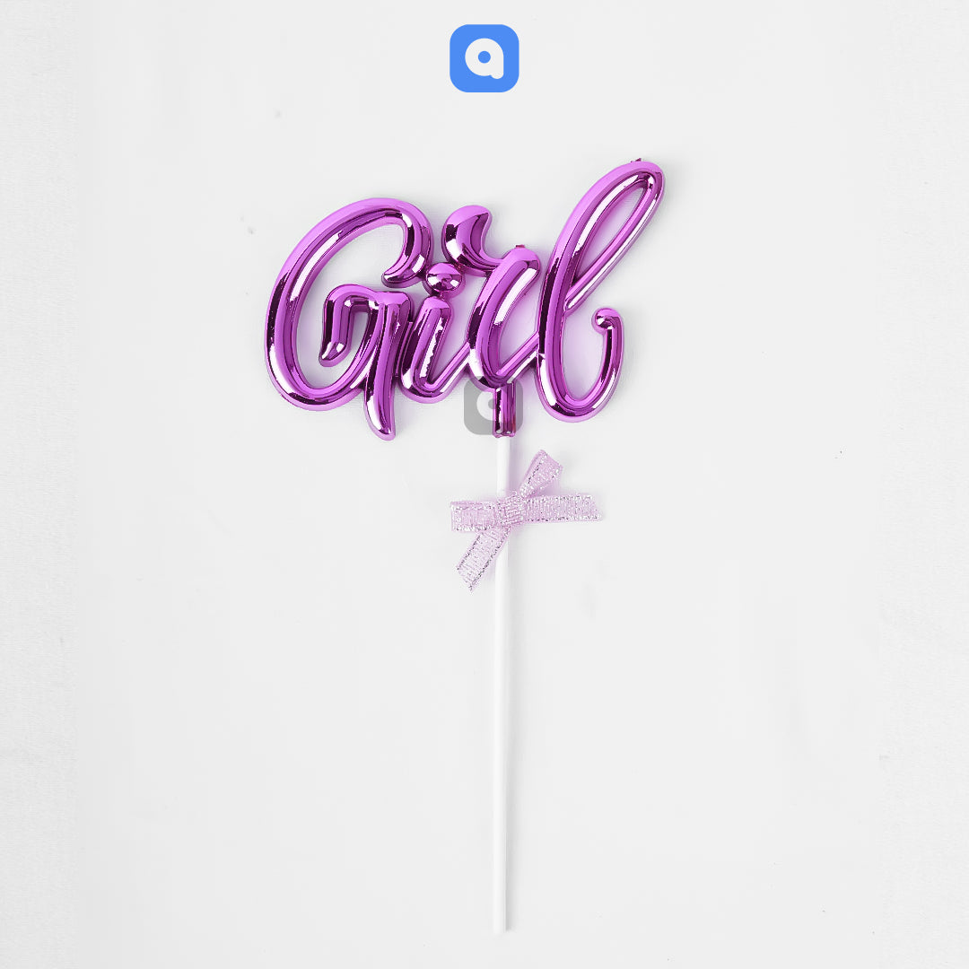 Girl Cake Topper