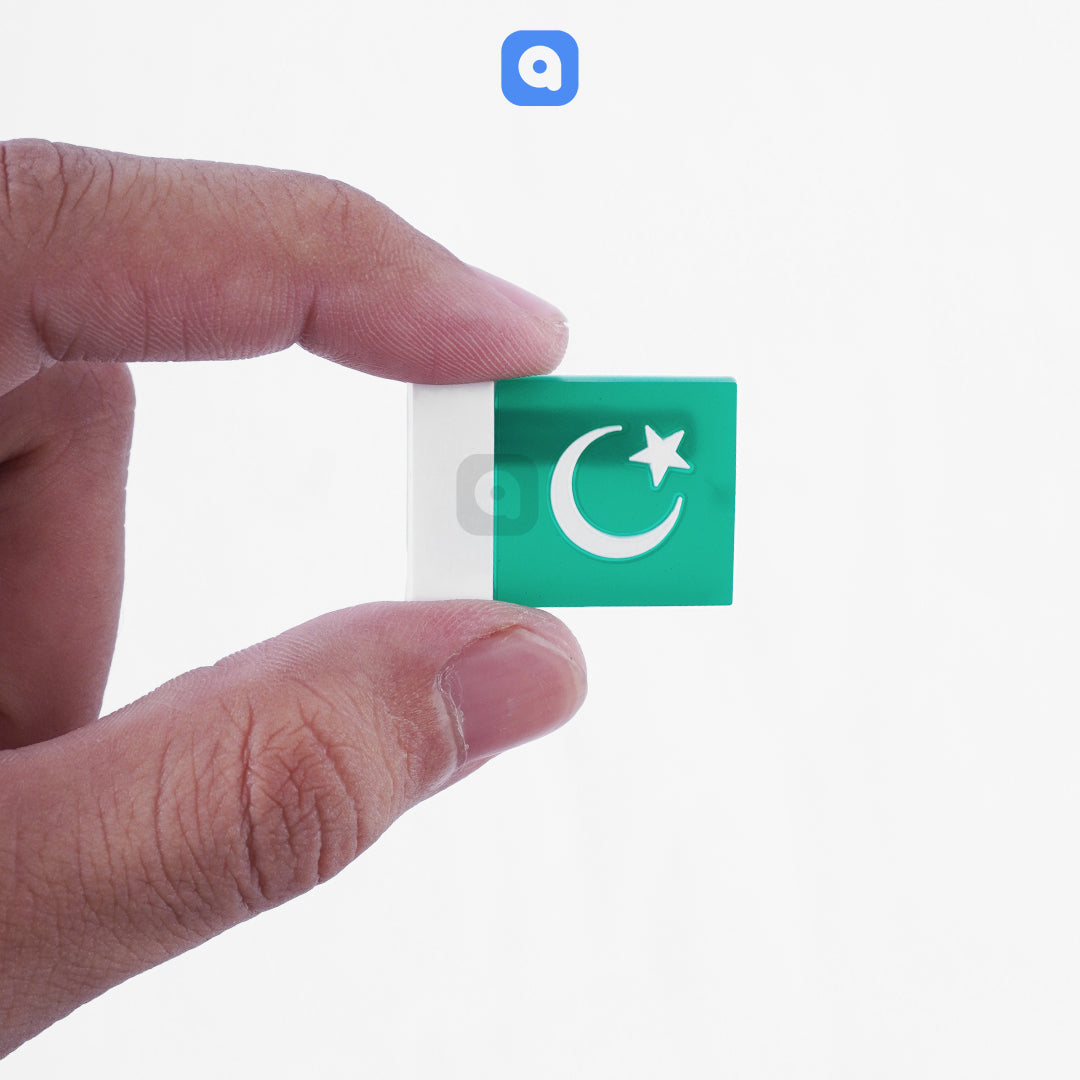 Pack of 24 - Pakistan Flag - 14th August Badges