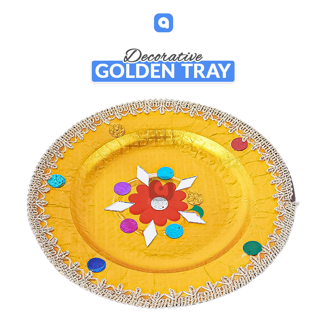 Decorative Pooja Thaali for Festivals & Rituals – Ardor