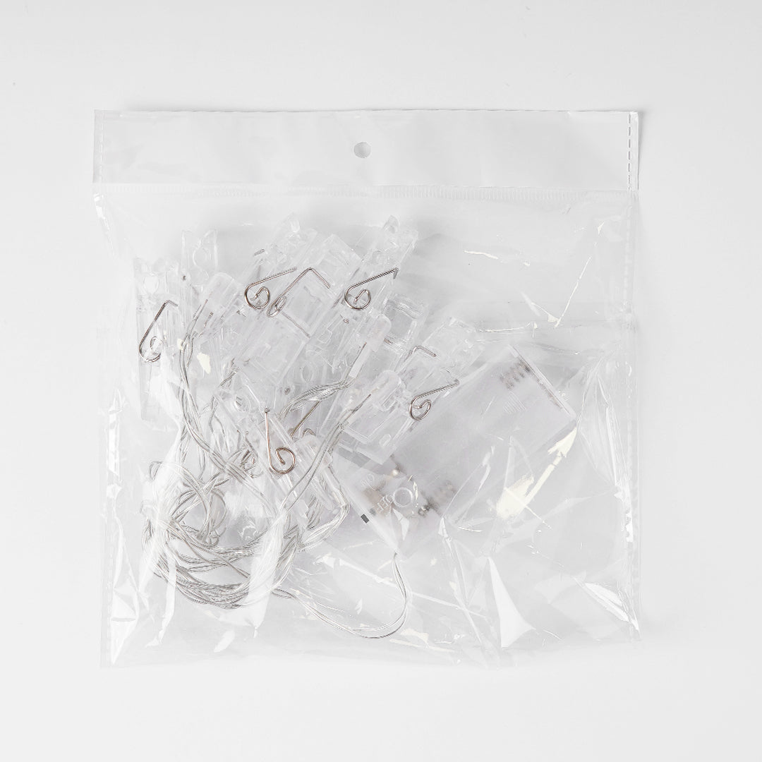 Warm Color Clip Fairy Light – 10 String Photo Hanging Lights