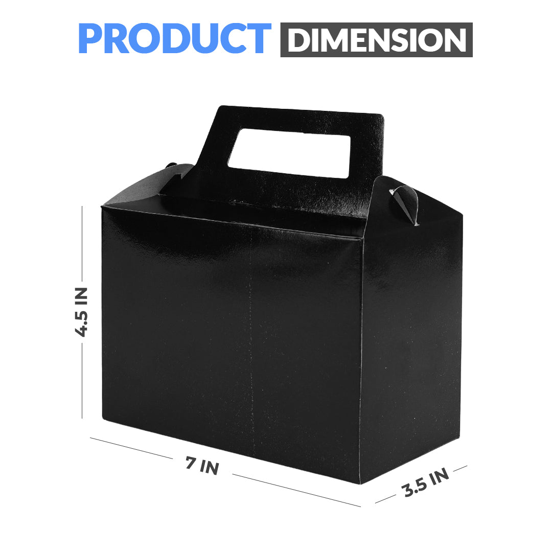 Black Color Goodie Boxes