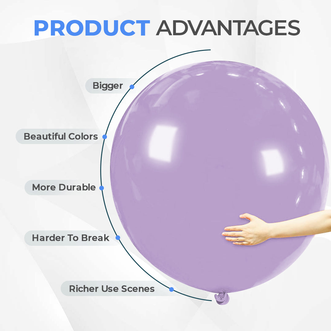 Dusty Pink 36 Inch Big Size Latex Balloon – Party & Event Decoration