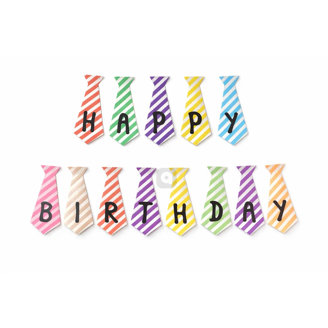 Happy Birthday Lettercard Flags