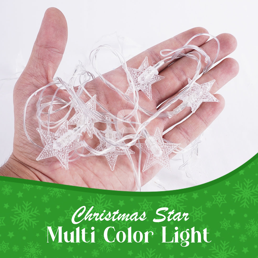 Christmas Star Multi Color Light