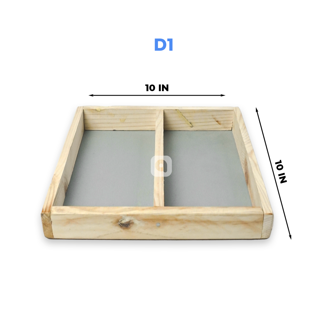 Dryfruit Serving Tray - Multipurpose Partition Tray