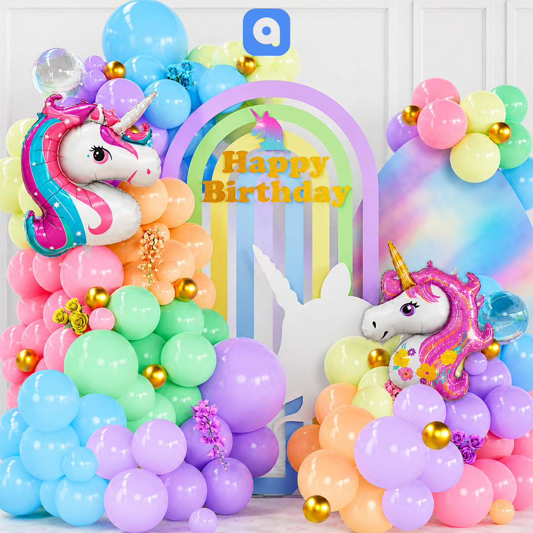 Unicorn & Honey Bee Birthday Decoration Kits