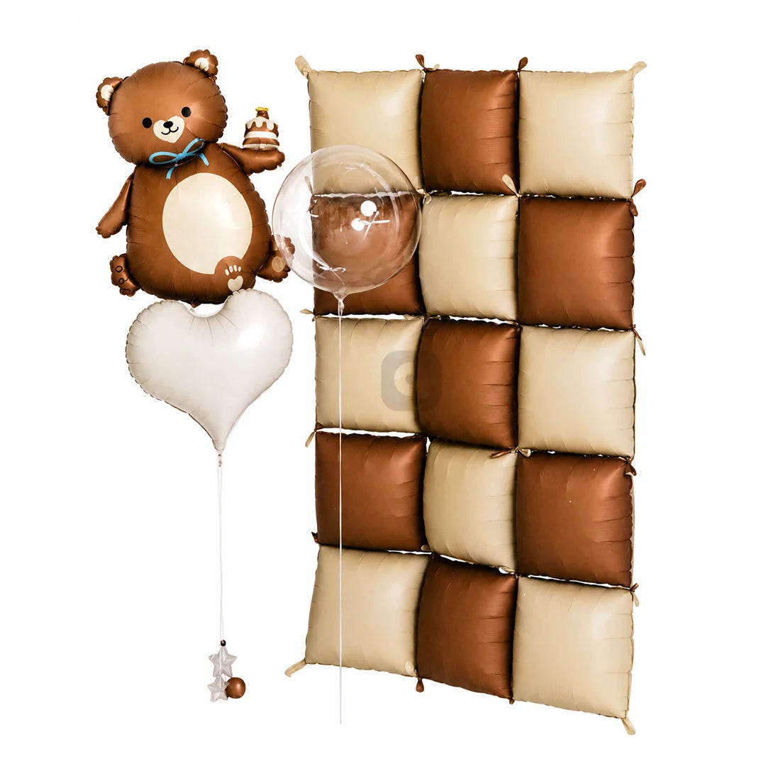 Teddy Bear Foil Balloon Kit