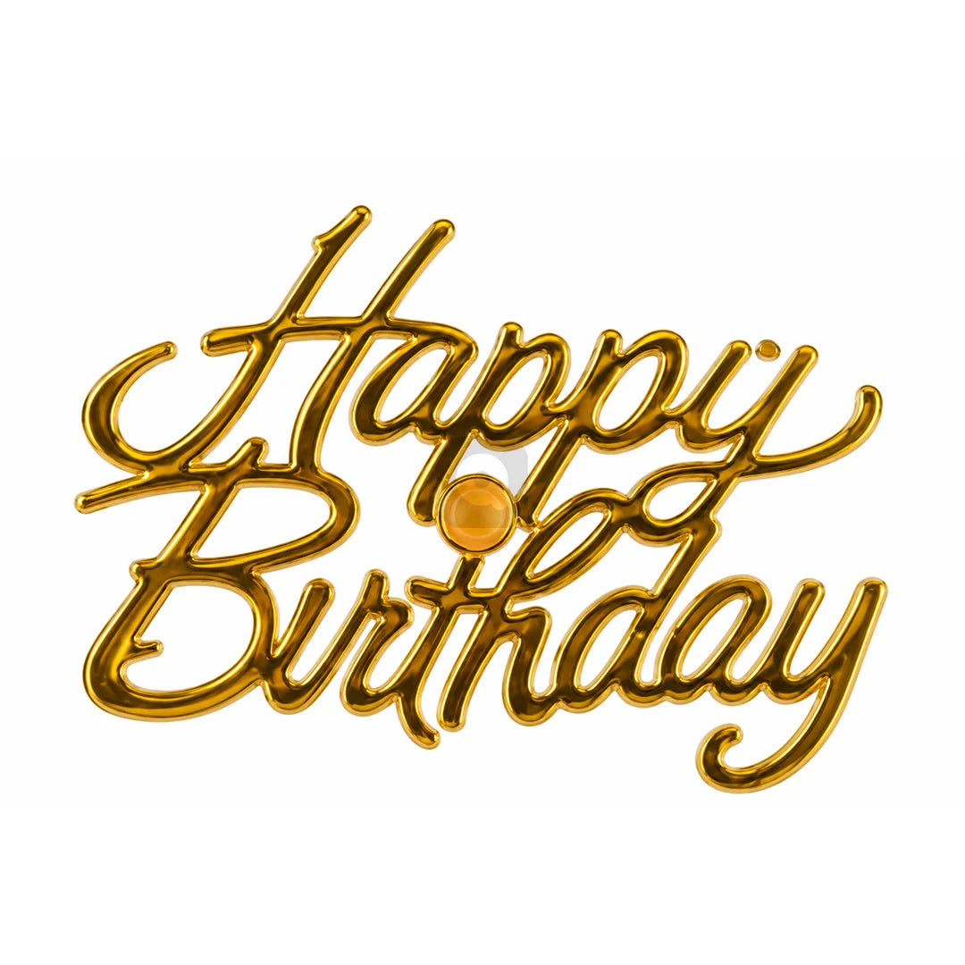 Happy Birthday Cake Candle