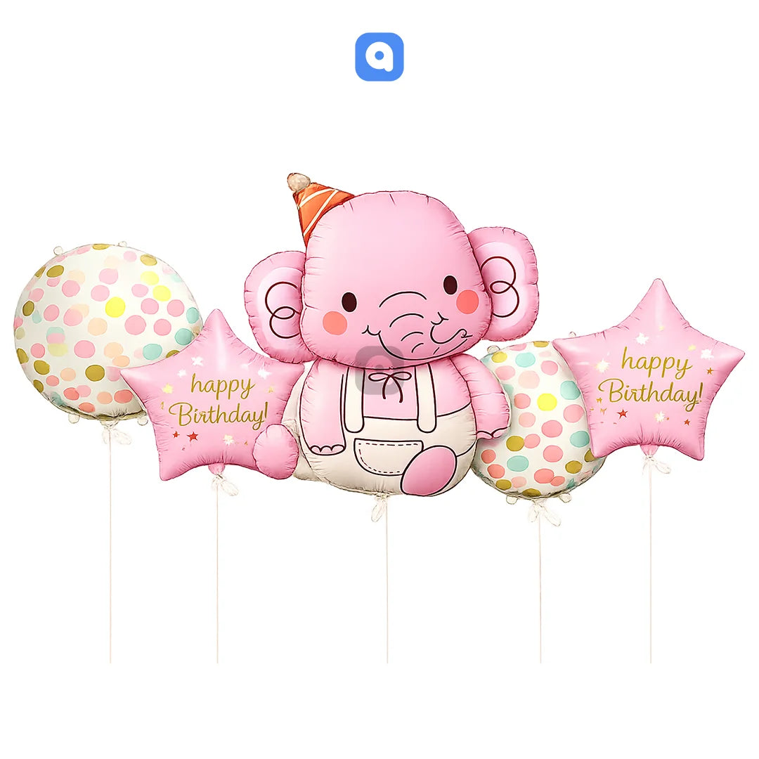 Elephant Foil Balloon