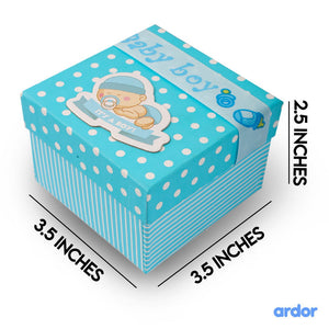 Baby Boy - 250 Grams Birth Announcement Mithai Boxes - ardor