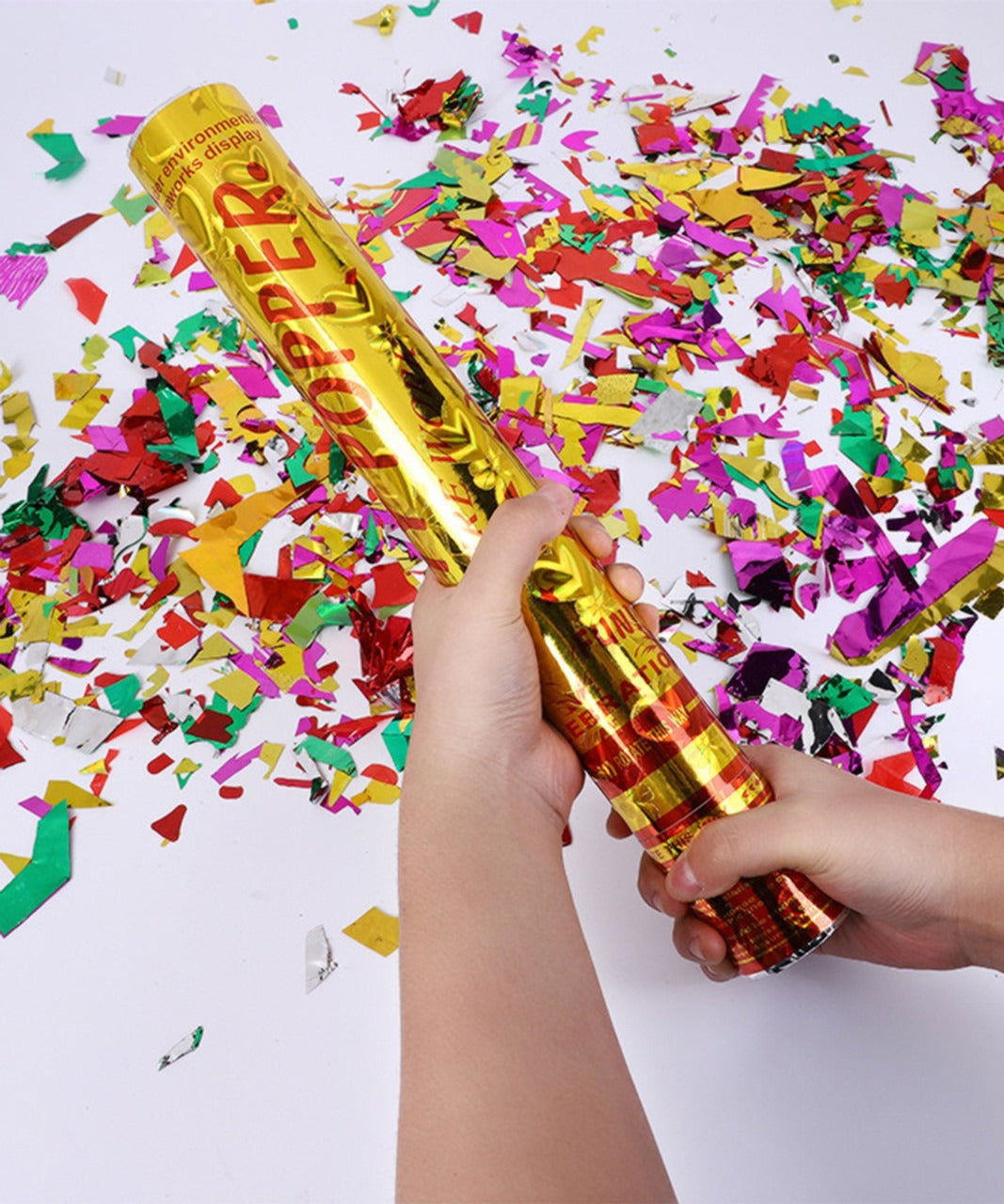 Birthday Party Poppers Confetti Multi Color For Party Celebration - ardor