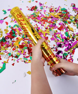 Birthday Party Poppers Confetti Multi Color For Party Celebration - ardor