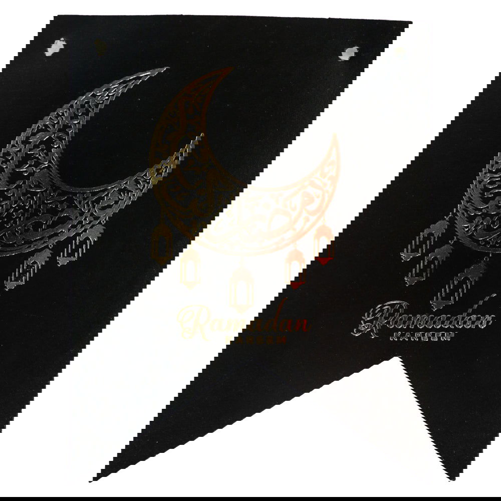 Black Ramadan Kareem Buntings - ardor