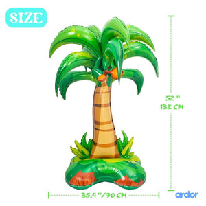 Coconut Tree Foil Balloon Pack of 1 - ardor