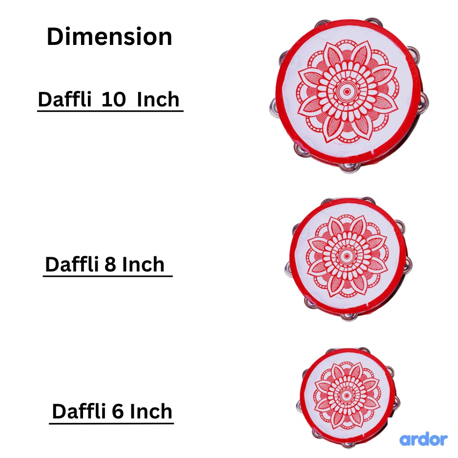 Daffli Musical Instrument 3 Pcs Set - ardor