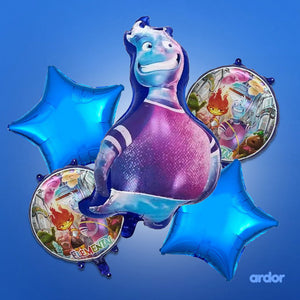 Elementals Foil Balloon 5 Pcs Set - ardor