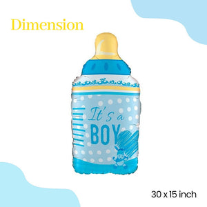 Its a Boy Feeder Shaped Foil Balloon - ardor