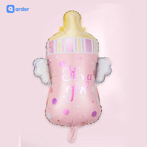 Its a Girl Feeder Shaped Foil Balloon - ardor