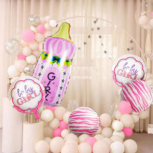 Its a Girl Feeder Shaped Foil Balloons - ardor