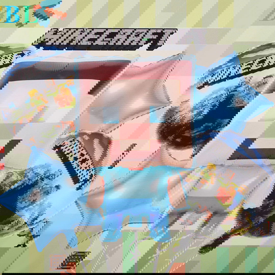 Minecraft Foil Balloons 5 Pcs Set - ardor