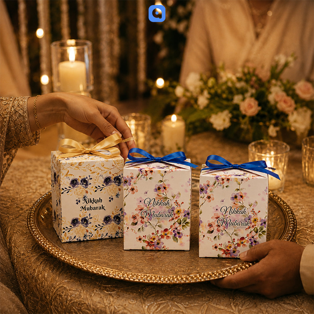 Square Bid Box - Nikkah Bid box