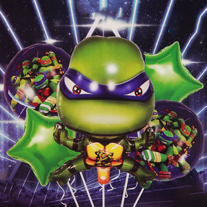 Ninja Turtles Foil balloons 5 Pcs Set - ardor