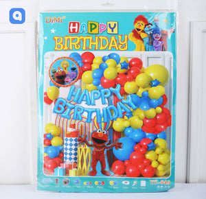 Pack of 100 | Birthday Party Pack | Elmo's World Theme Birthday Party decor - ardor