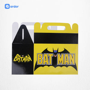 Pack of 10 Bat Man Theme Goodie Boxes - ardor