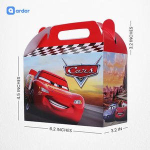 Pack of 10 Car Theme Goodie Boxes - ardor