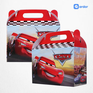 Pack of 10 Car Theme Goodie Boxes - ardor