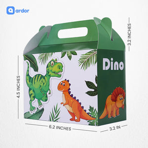 Pack of 10 Dino Theme Goodie Boxes - ardor
