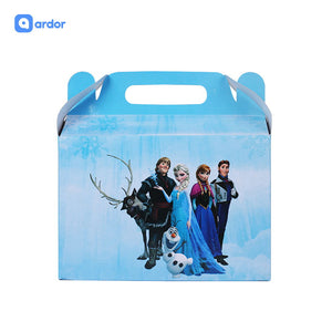 Pack of 10 Frozen Theme Goodie Boxes - ardor