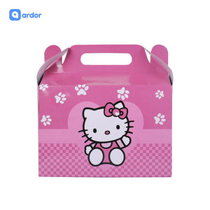 Pack of 10 Hello Kitty Theme Goodie Boxes - ardor