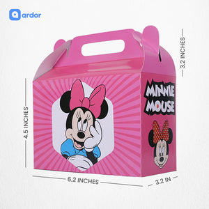Pack of 10 Mini Mouse Theme Goodie Boxes - ardor