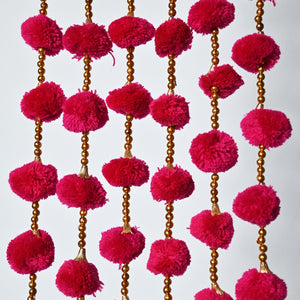 Pom Pom Garland 12 Pcs - ardor