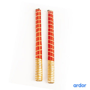 Satin Dandiya Sticks Pack of 12 - ardor