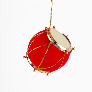 Small Hanging Drum 12 Pcs for Christmas Tree Decor - ardor