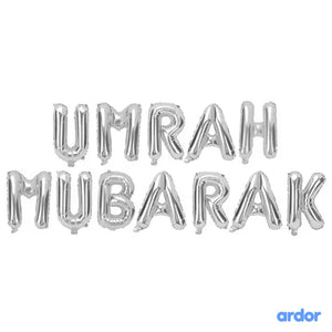 Umrah Mubarak Foil Balloon - ardor