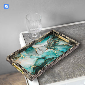 Wedding Tray Square Shape 2 Pcs Set - ardor