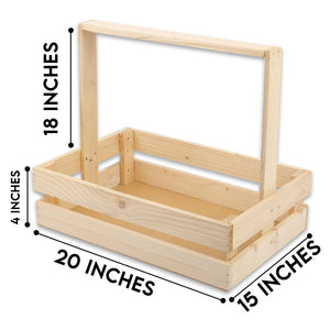 Wooden Baskets Set of 5 - ardor