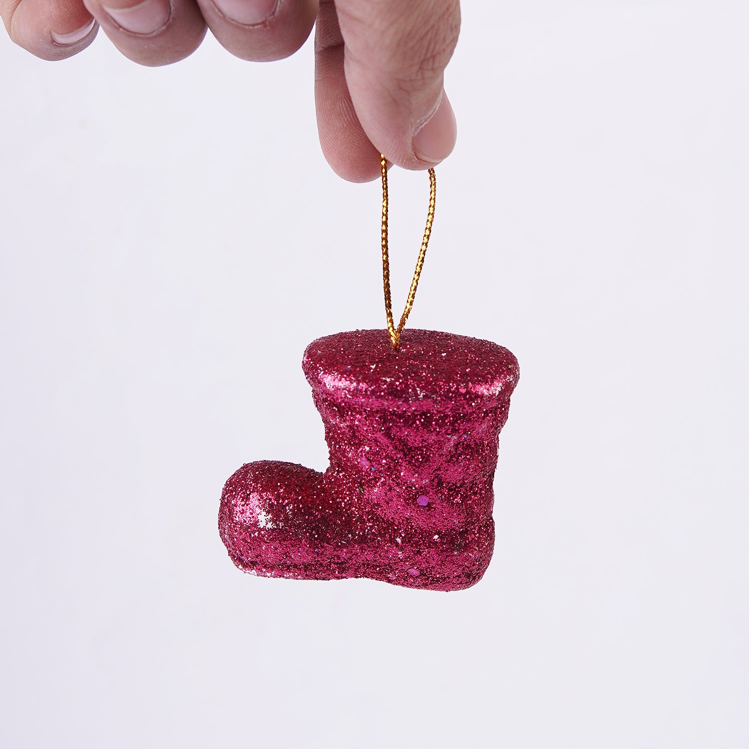 Small Hanging 6 Pcs Christmas Shoes For Christmas Party Decor