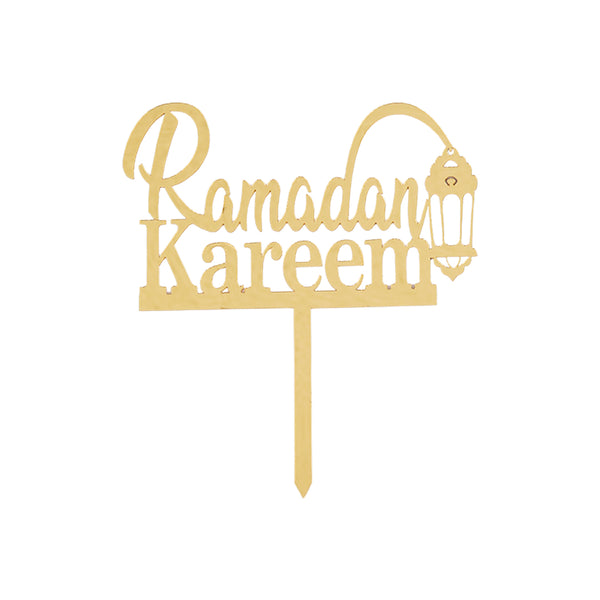 Ramadan Mubarak Acrylic Cake Topper