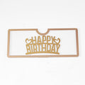 Happy Birthday Acrylic Envelopes