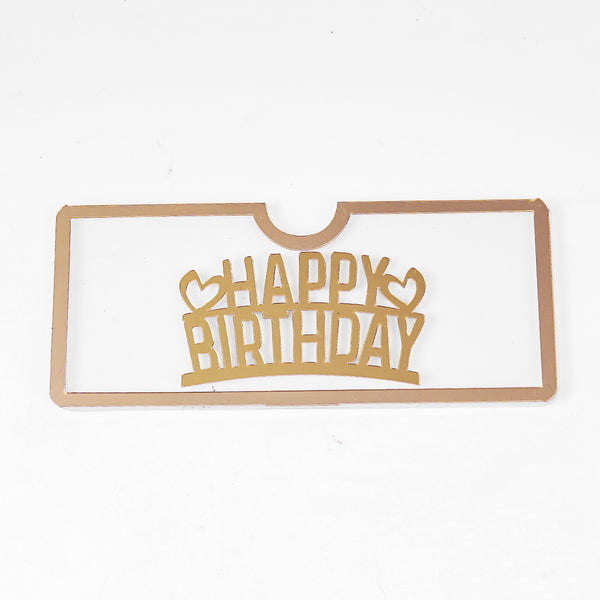 Happy Birthday Acrylic Envelopes