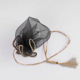 25 Pcs Multi Color Organza Fabric Nikkah Pouches